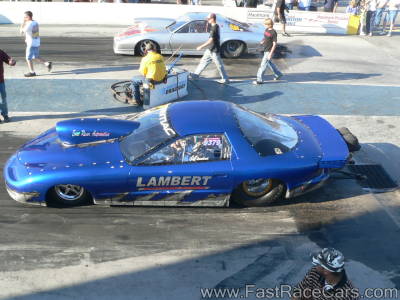 LAMBERT RACING FIREBIRD In the Burnout Box LAMBERT RACING FIREBIRD In the Burnout Box